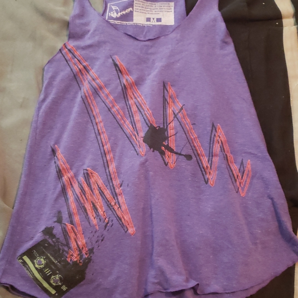 Purple tank top